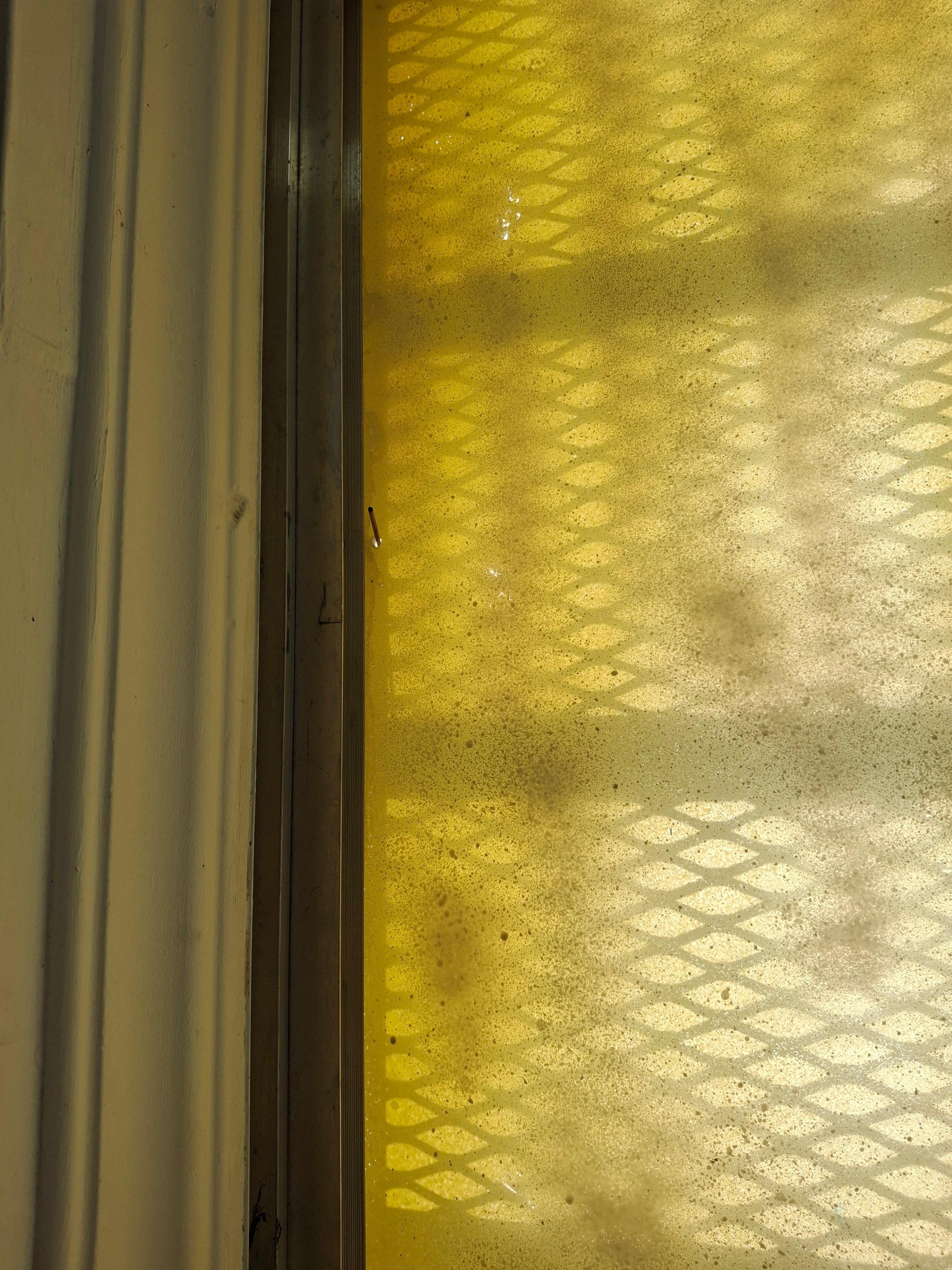 Remnant of incense used to help the snell