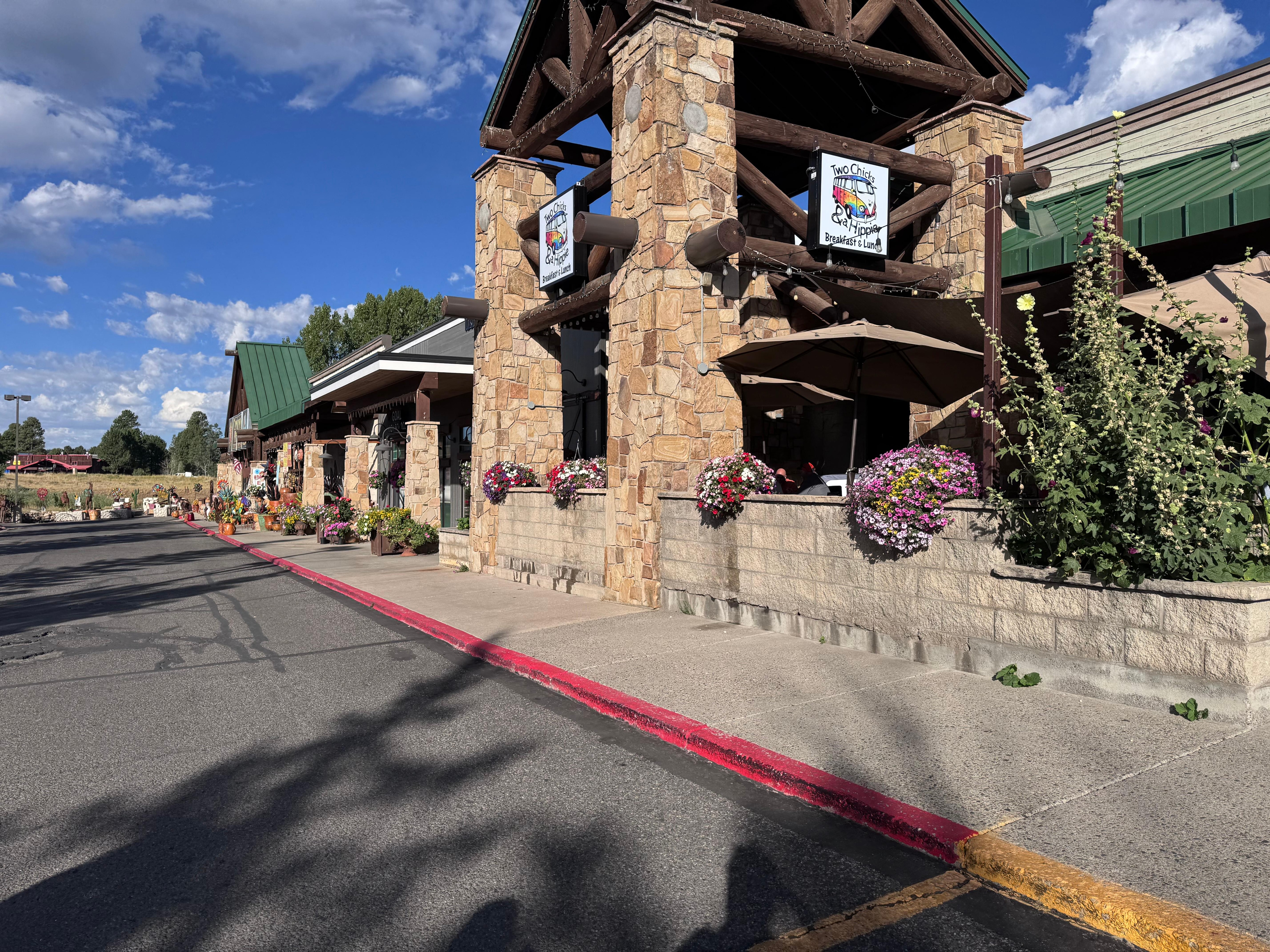 Breakfast at two chics and a hippie 