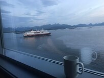 Fantastisk utsikt från rummet