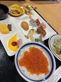 朝食バイキングサラダおいしい
