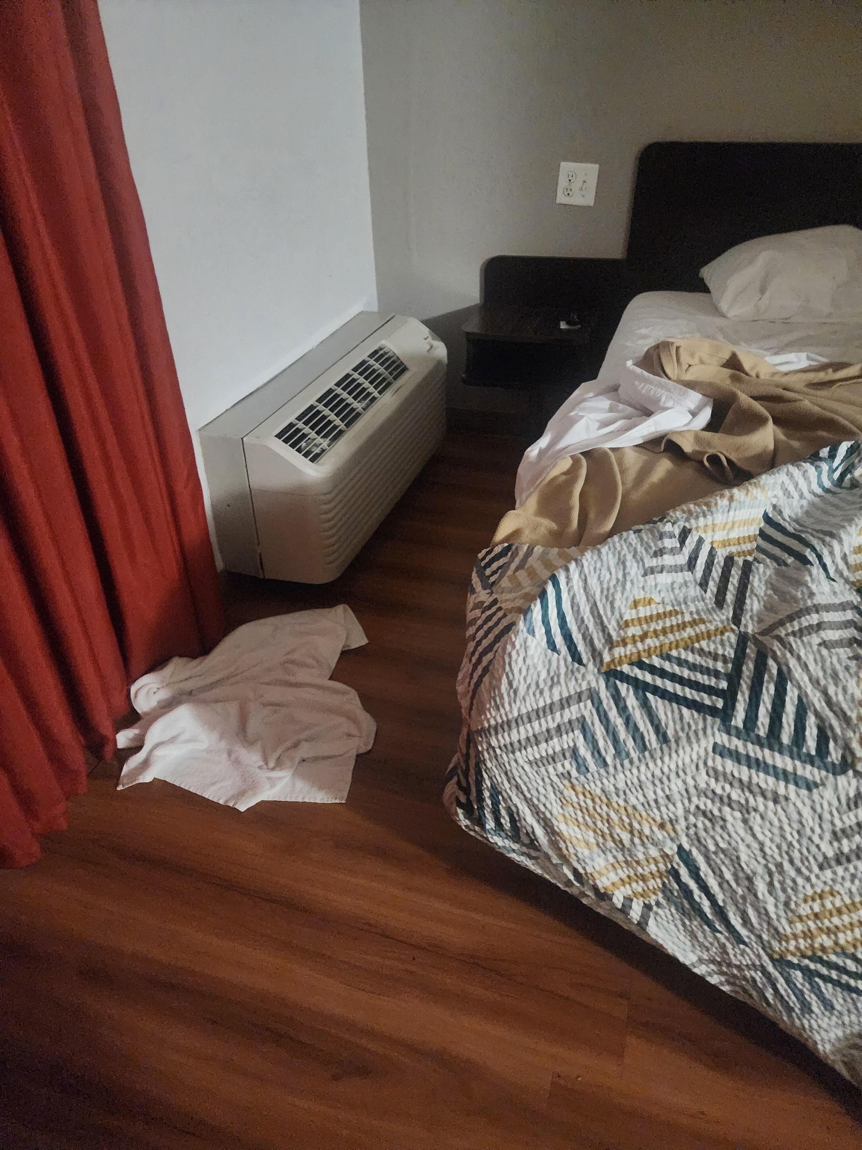 How my room was upon arrival.
