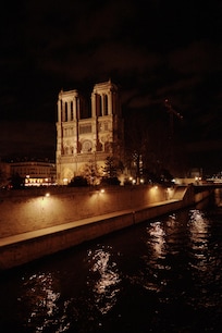 The notre dame just steps away from
hotel cluny