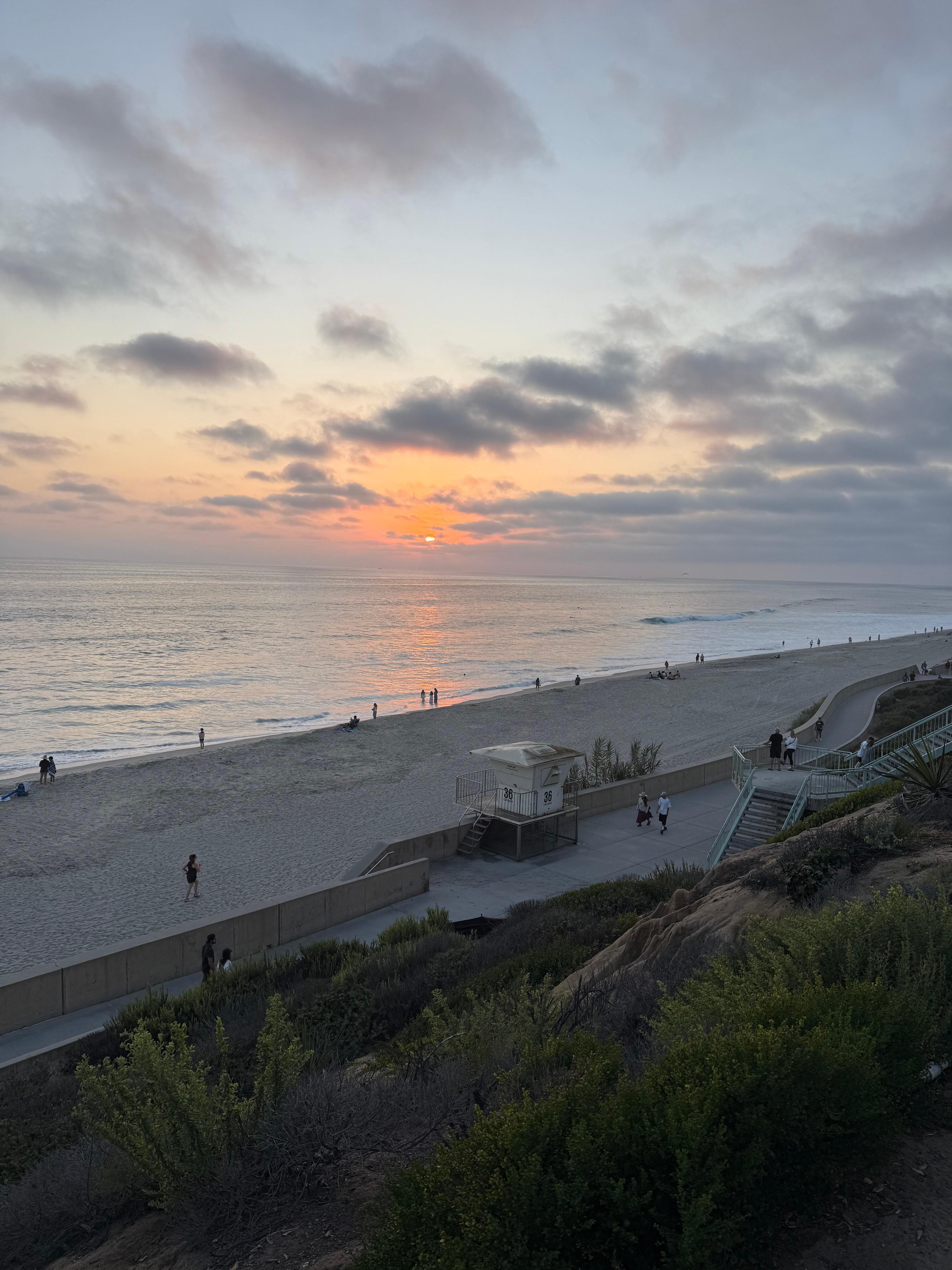 Beautiful sunsets to see. 