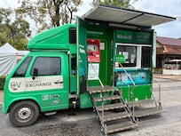 Mobile ATM and currency exchange. Follow the money. 😀
