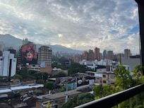 View from our balcony