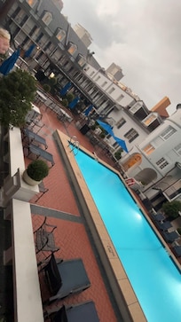 Pool was cleaned daily and was beautiful