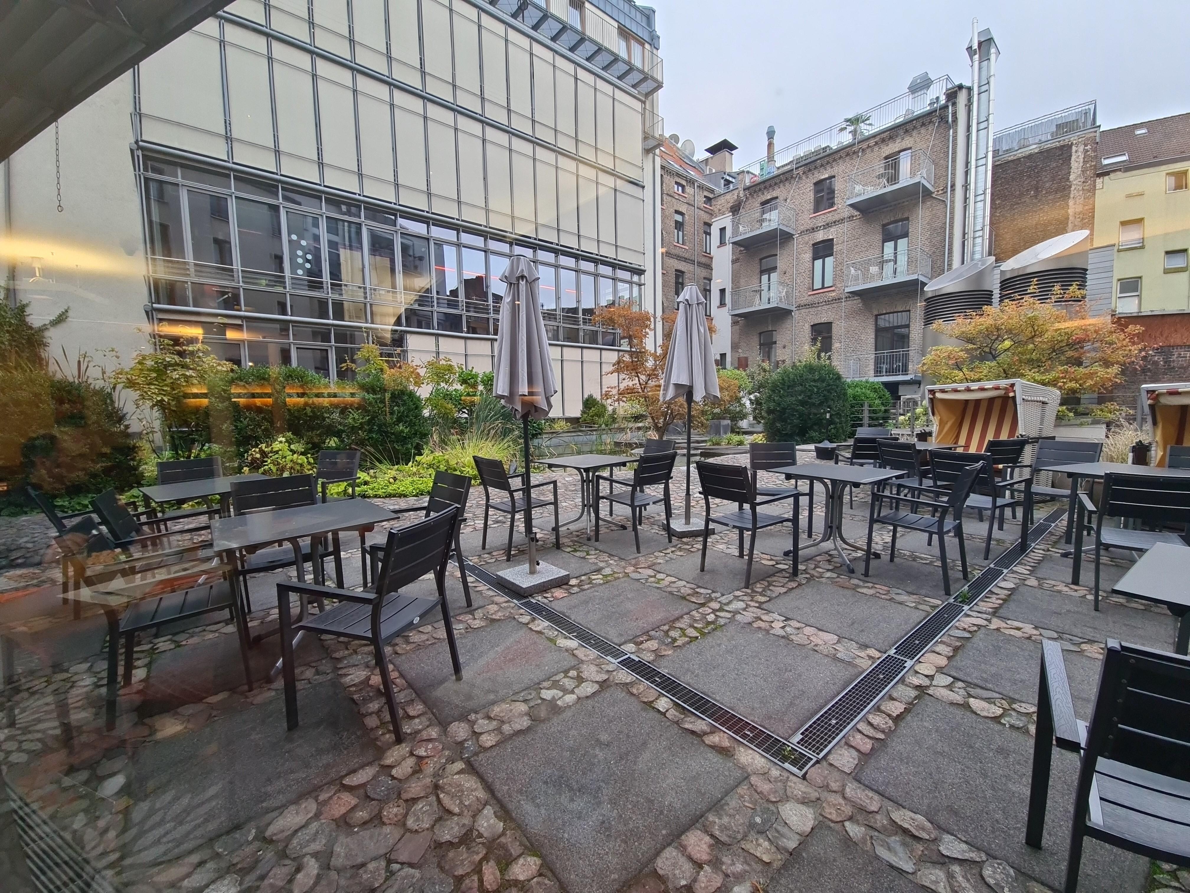 Bilde sett ifra frokostområdet