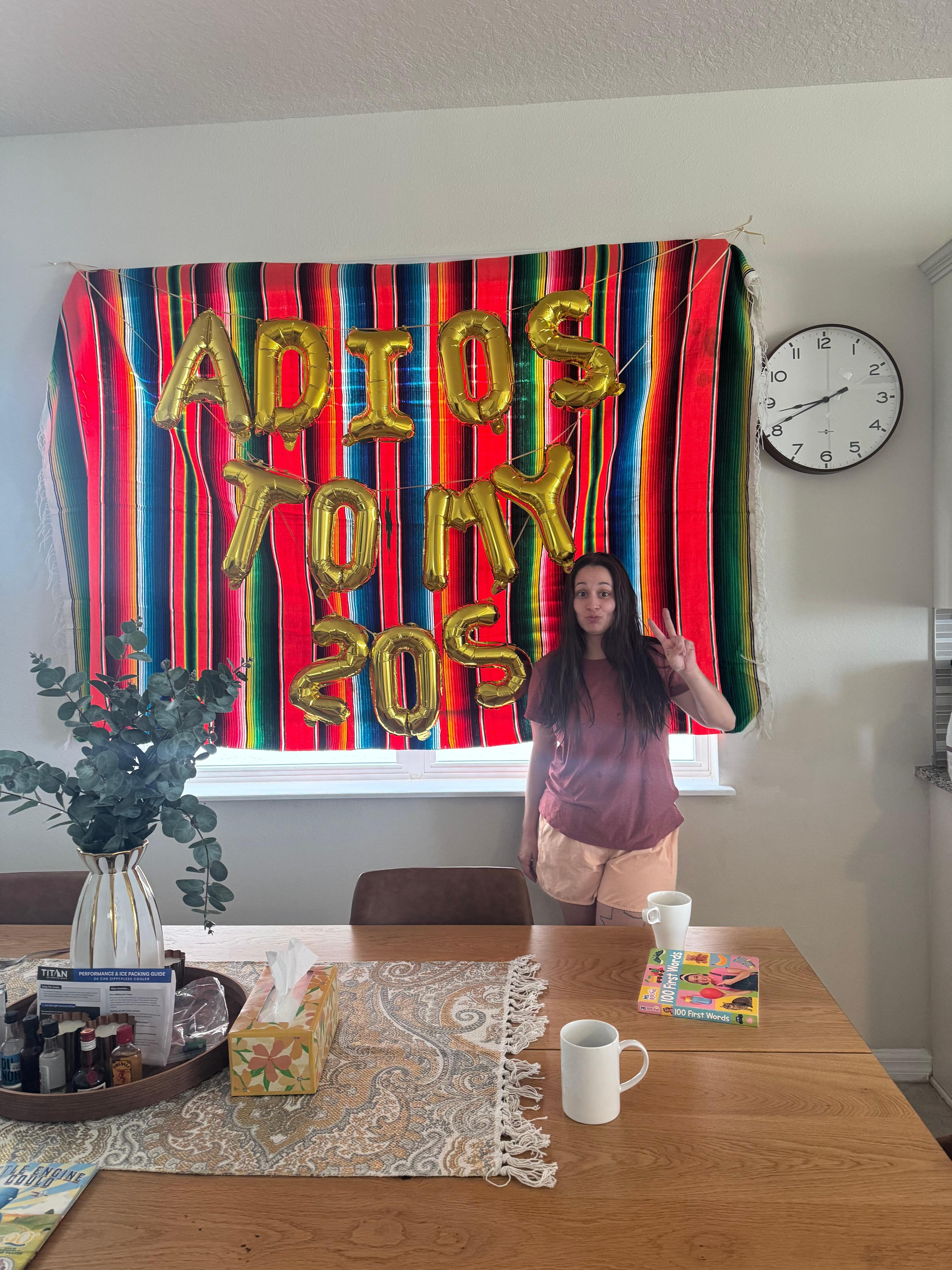 We were celebrating my daughters 30th Birthday