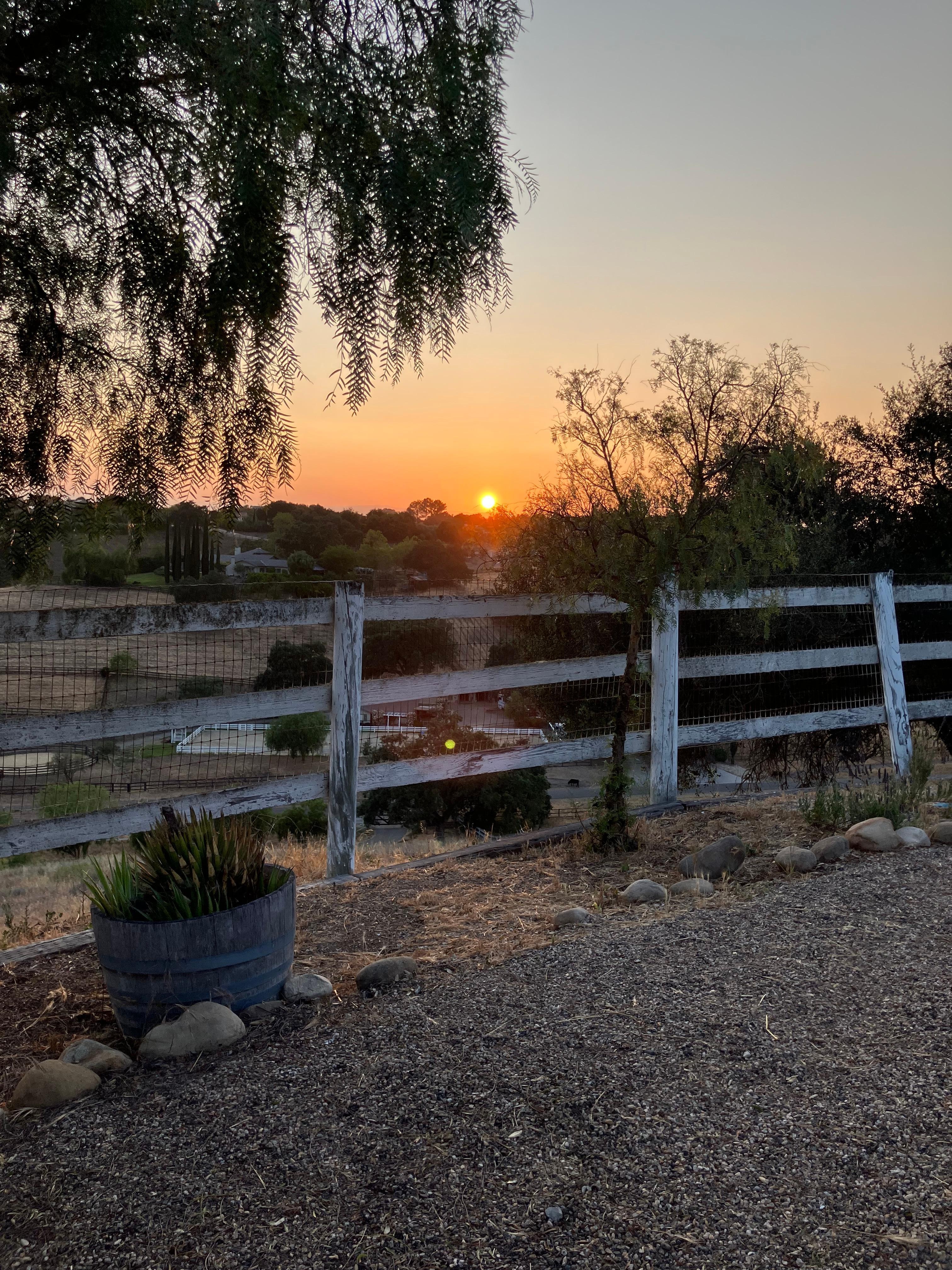 Sunsets were spectacular! 