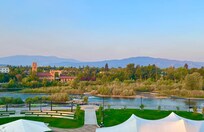 Lovely view of the river from the bedroom