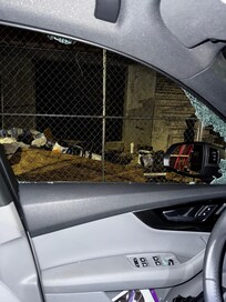 My car window was broken the first night we stayed here between 9pm-3am