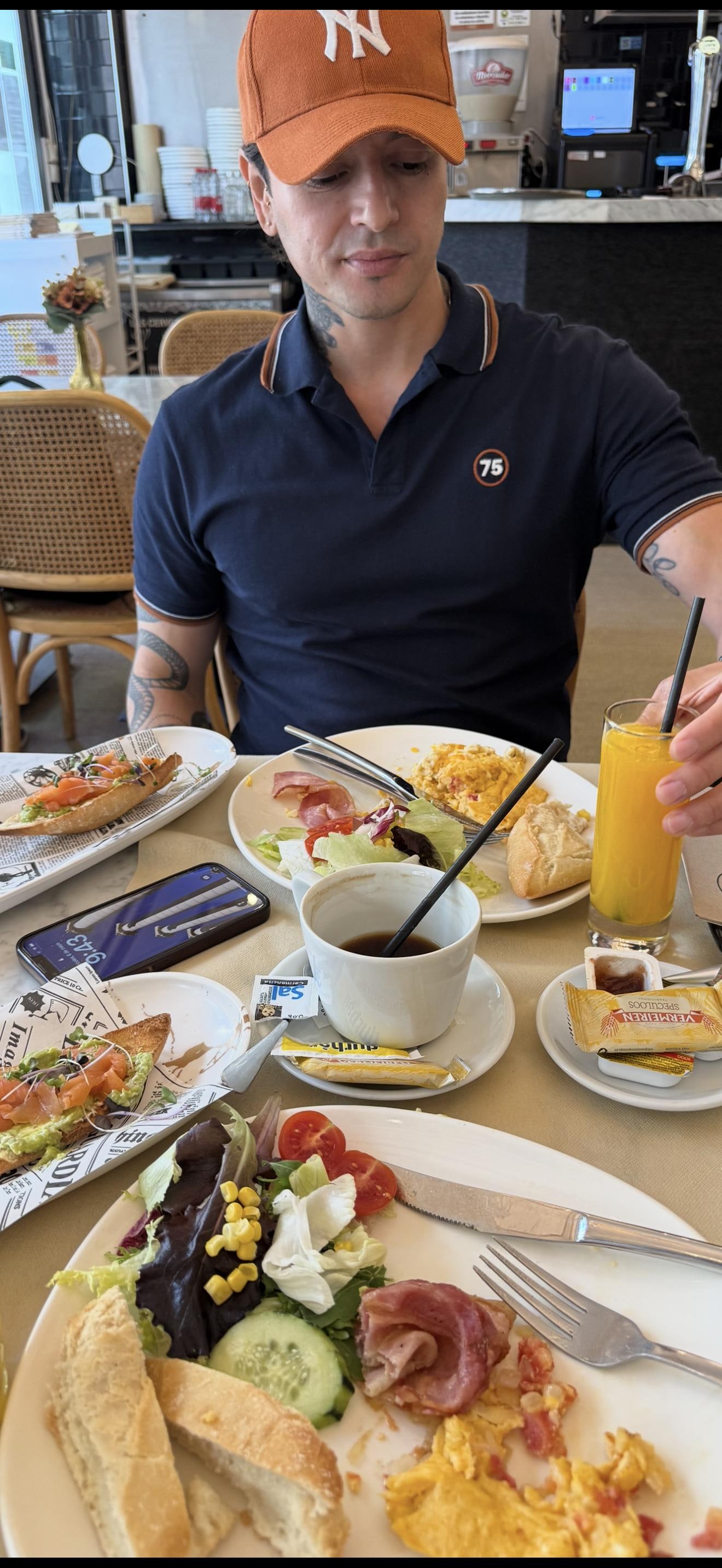 El desayuno exquisito!   