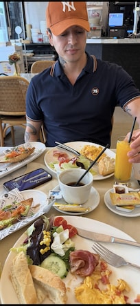 El desayuno exquisito!