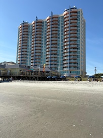 View of Condos from Beach