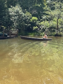A ride in the canoe