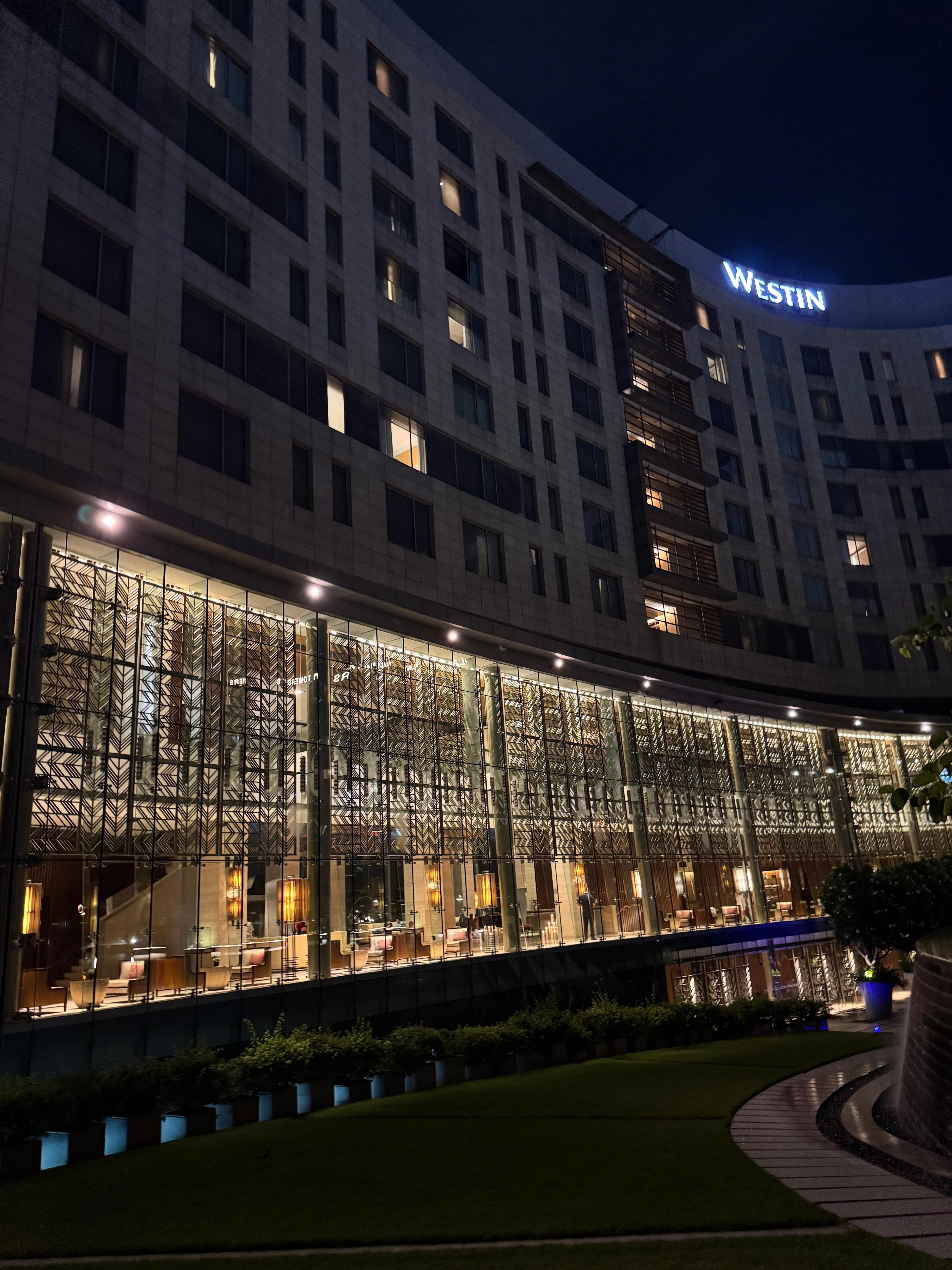 Full Hotel View in Night
