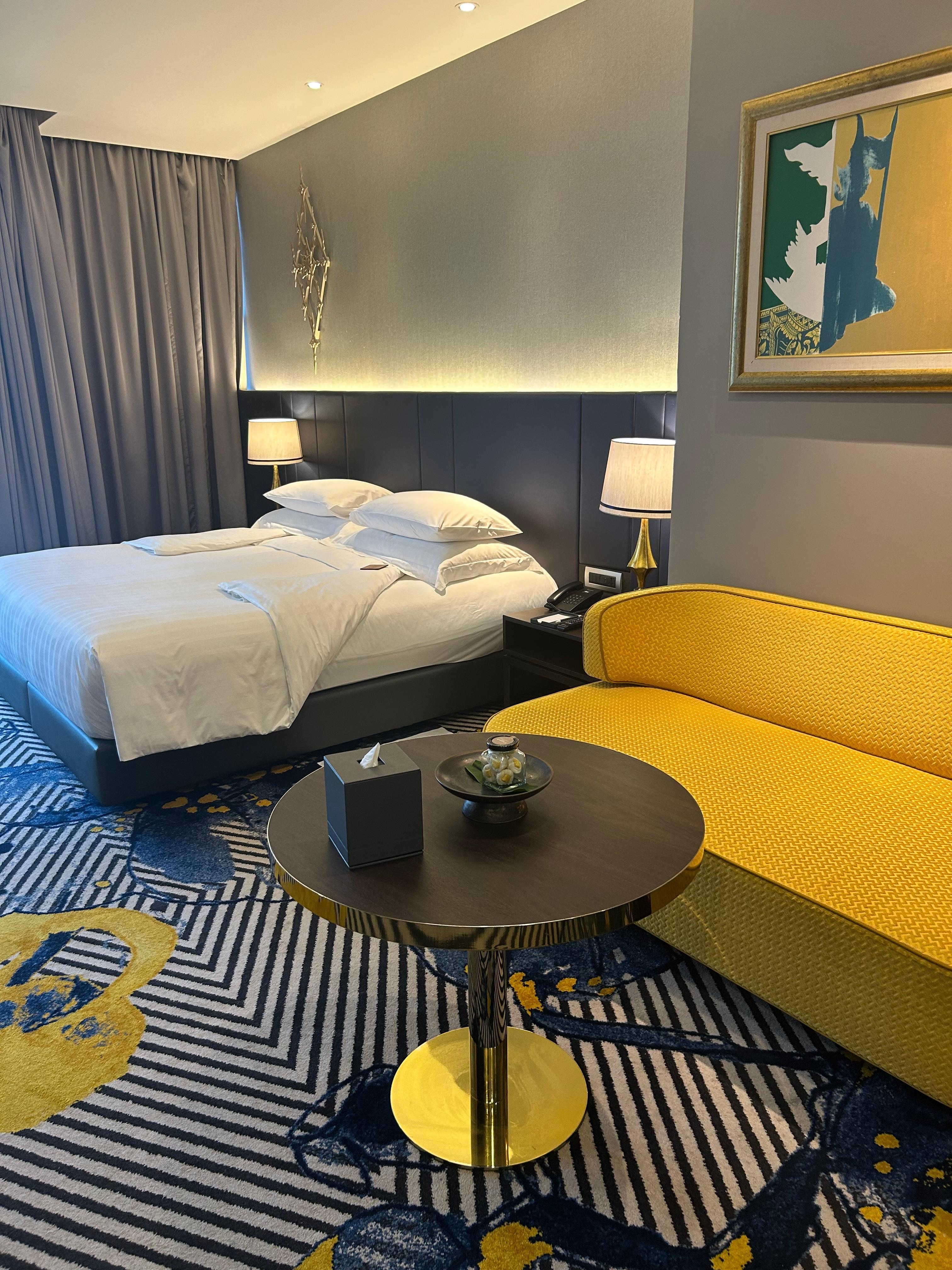 部屋、リバービューの部屋は広く快適