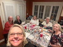 Paint and sip in the dining area.