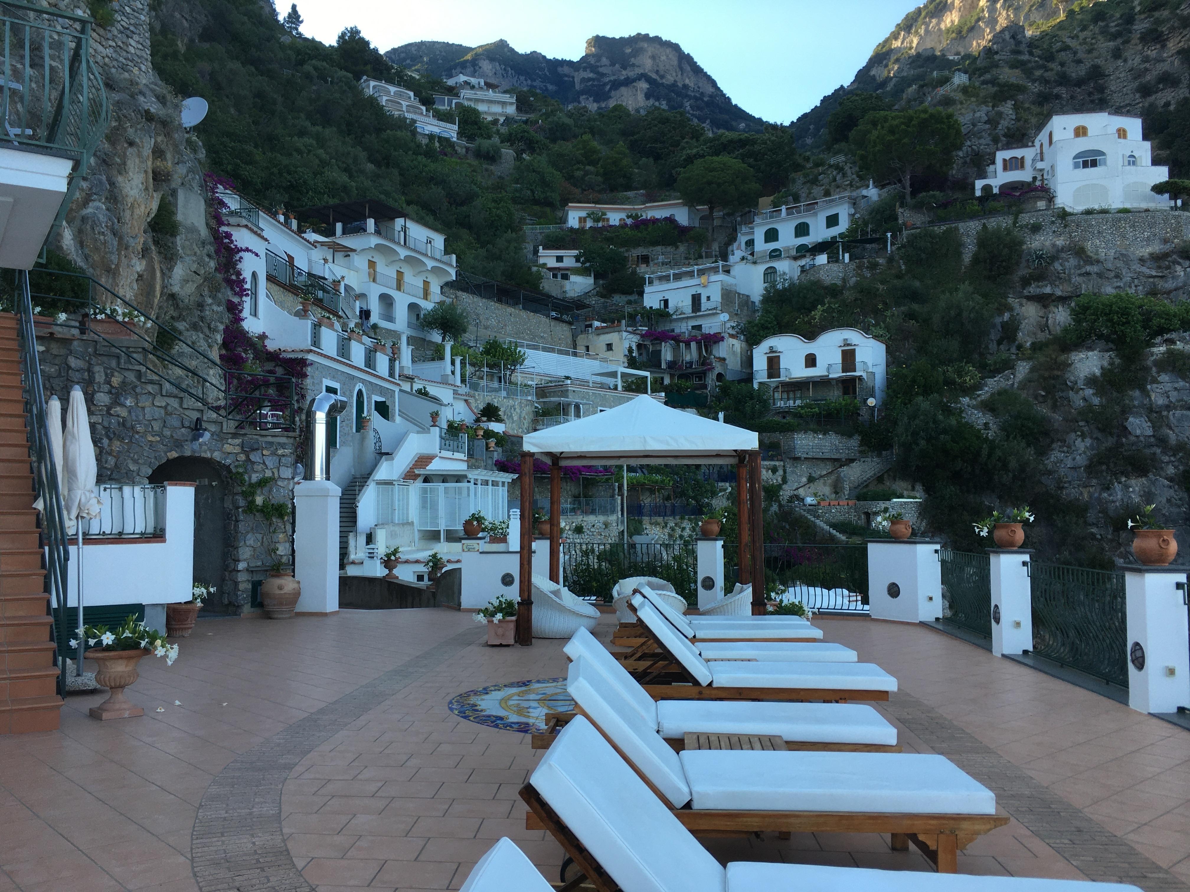 View from the common terrace