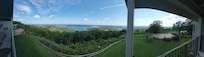 Panoramic view of the lake.