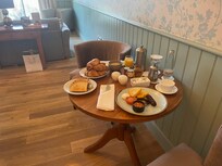 Breakfast in the room..