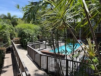 La piscine de l’hôtel
