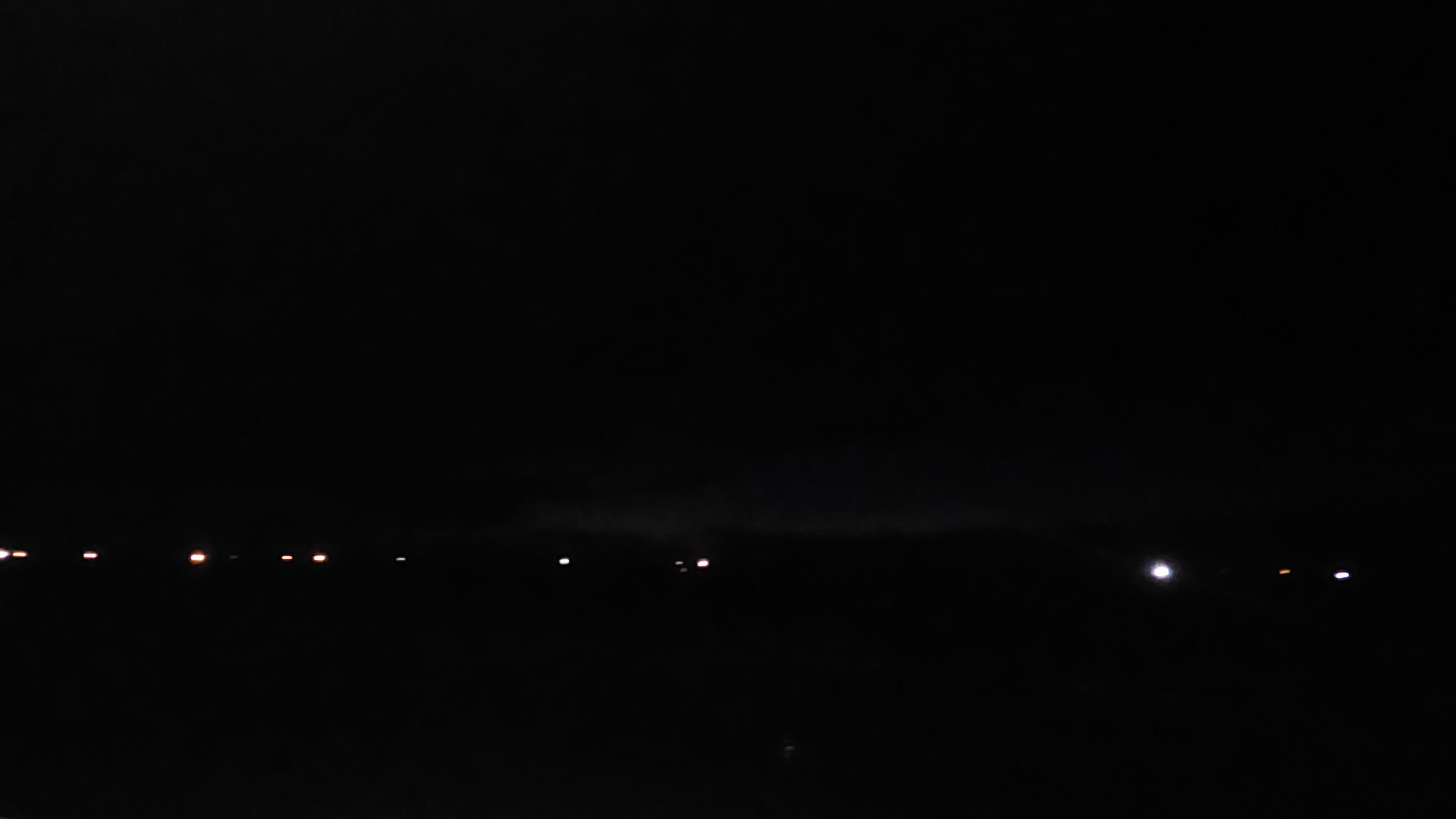 All those lights are boats
