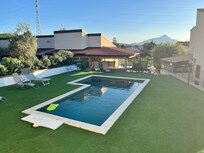 View of pool