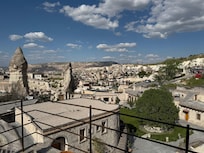 View in the afternoon