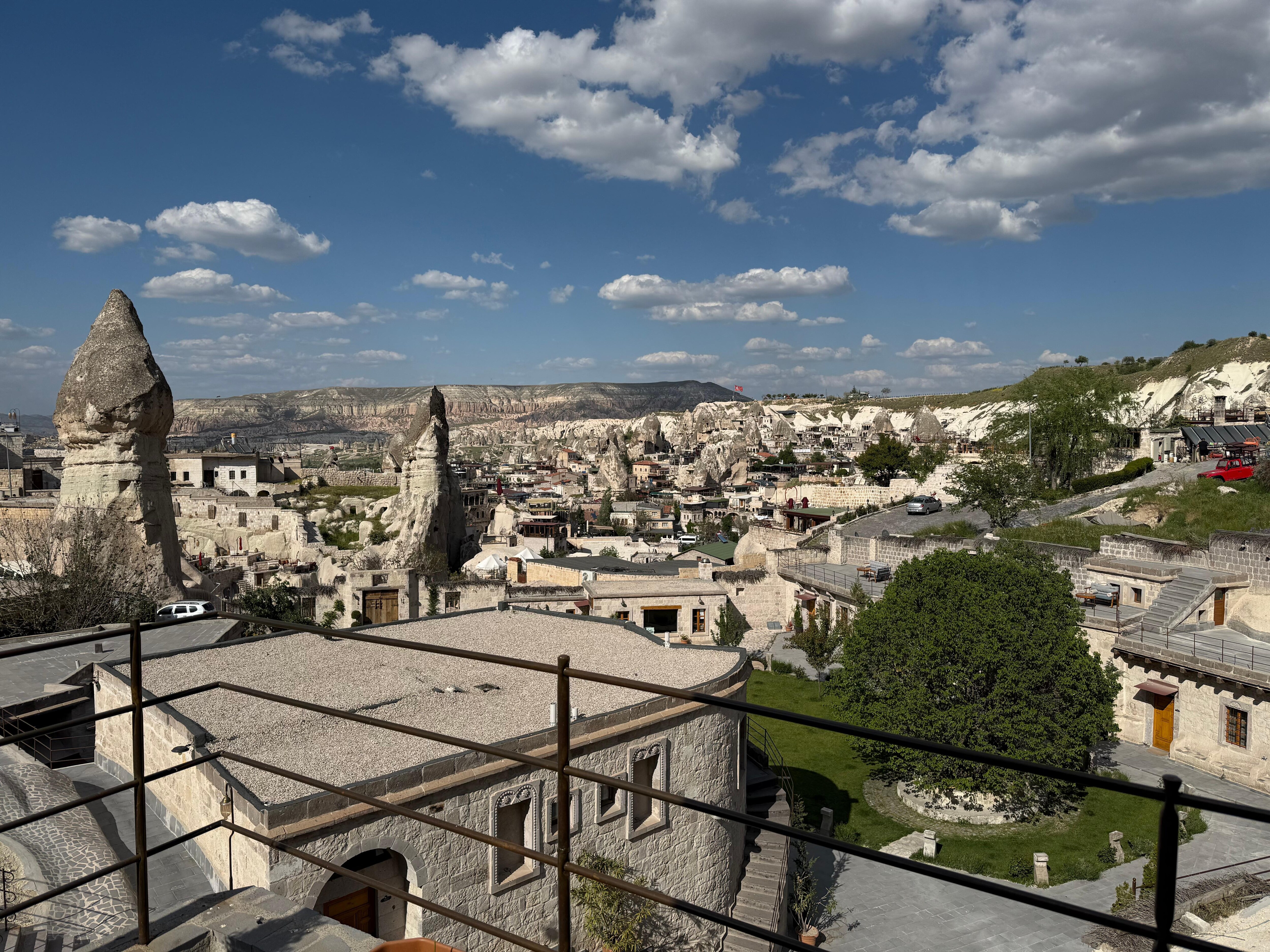 View in the afternoon 