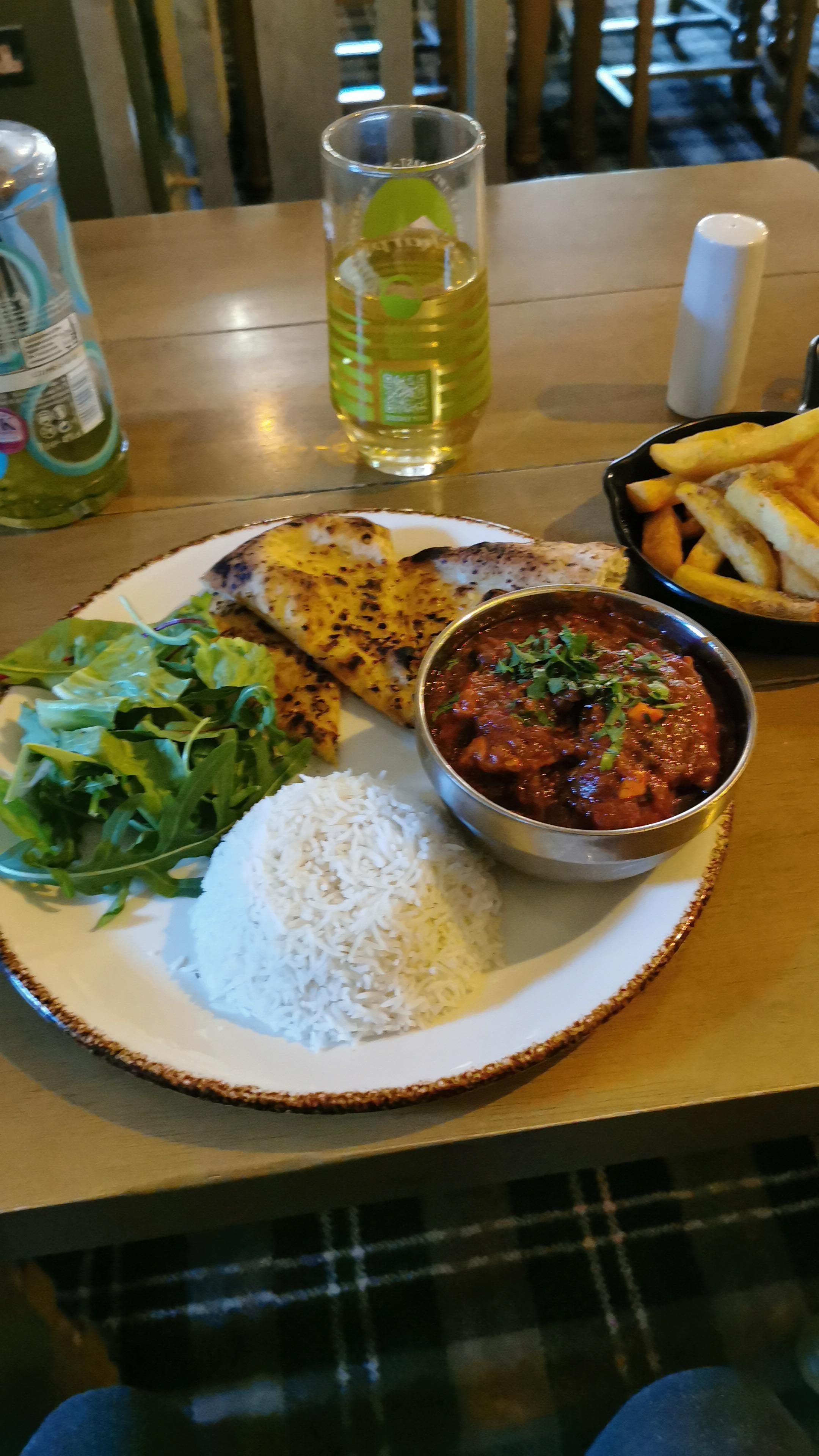 Chicken madras cooked fresh and lovely