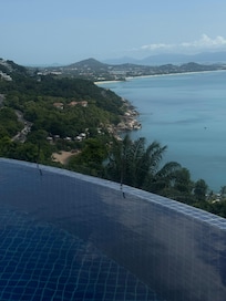 View from the pool