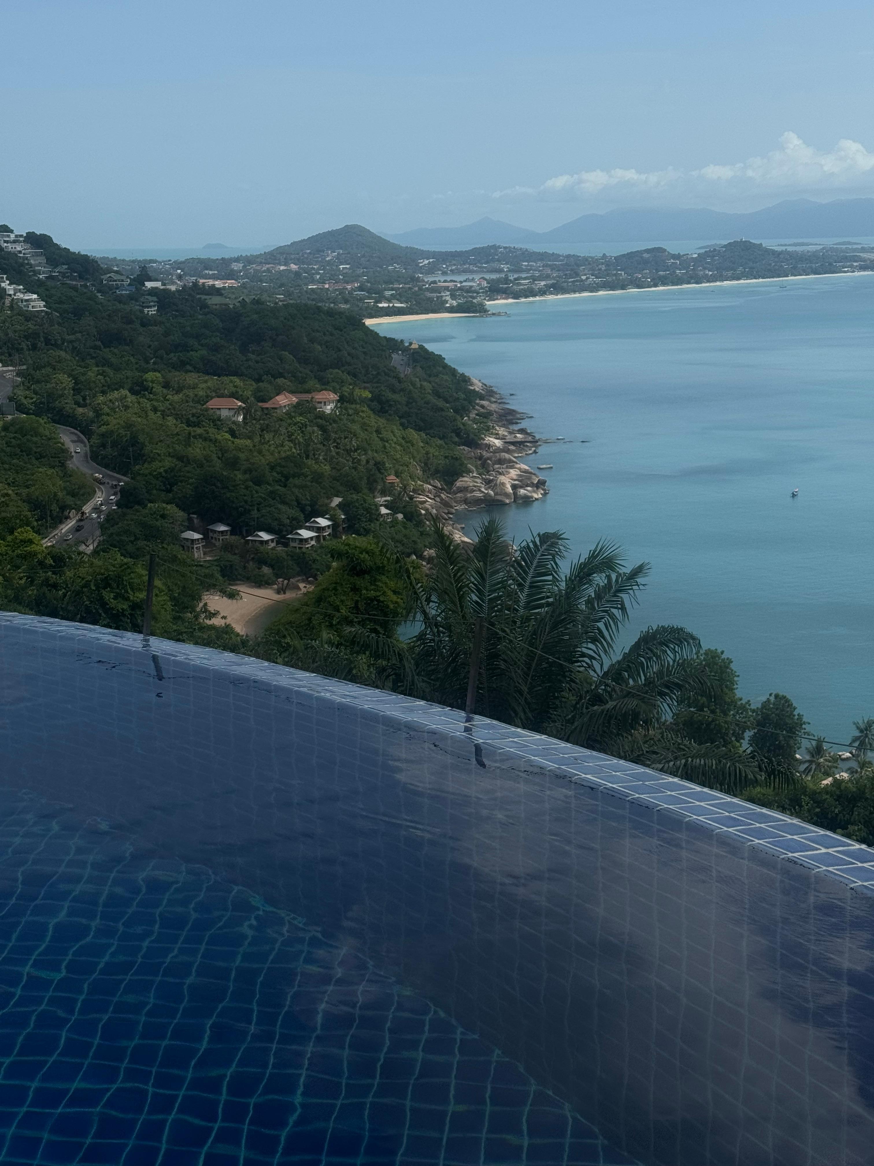 View from the pool