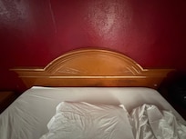 Head board workmen down with handle bars.