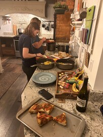 A kitchen ready for food prep