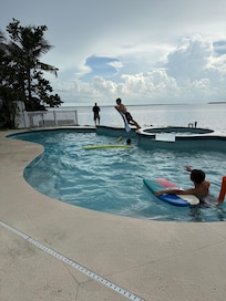 Kids loved the pool.