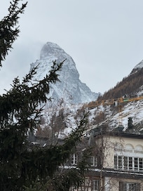 View of the Matterhorn from the balcony!