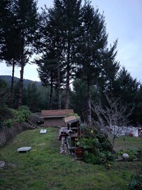 Cornhole and garden onsite.