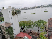 The view from our very small balcony.