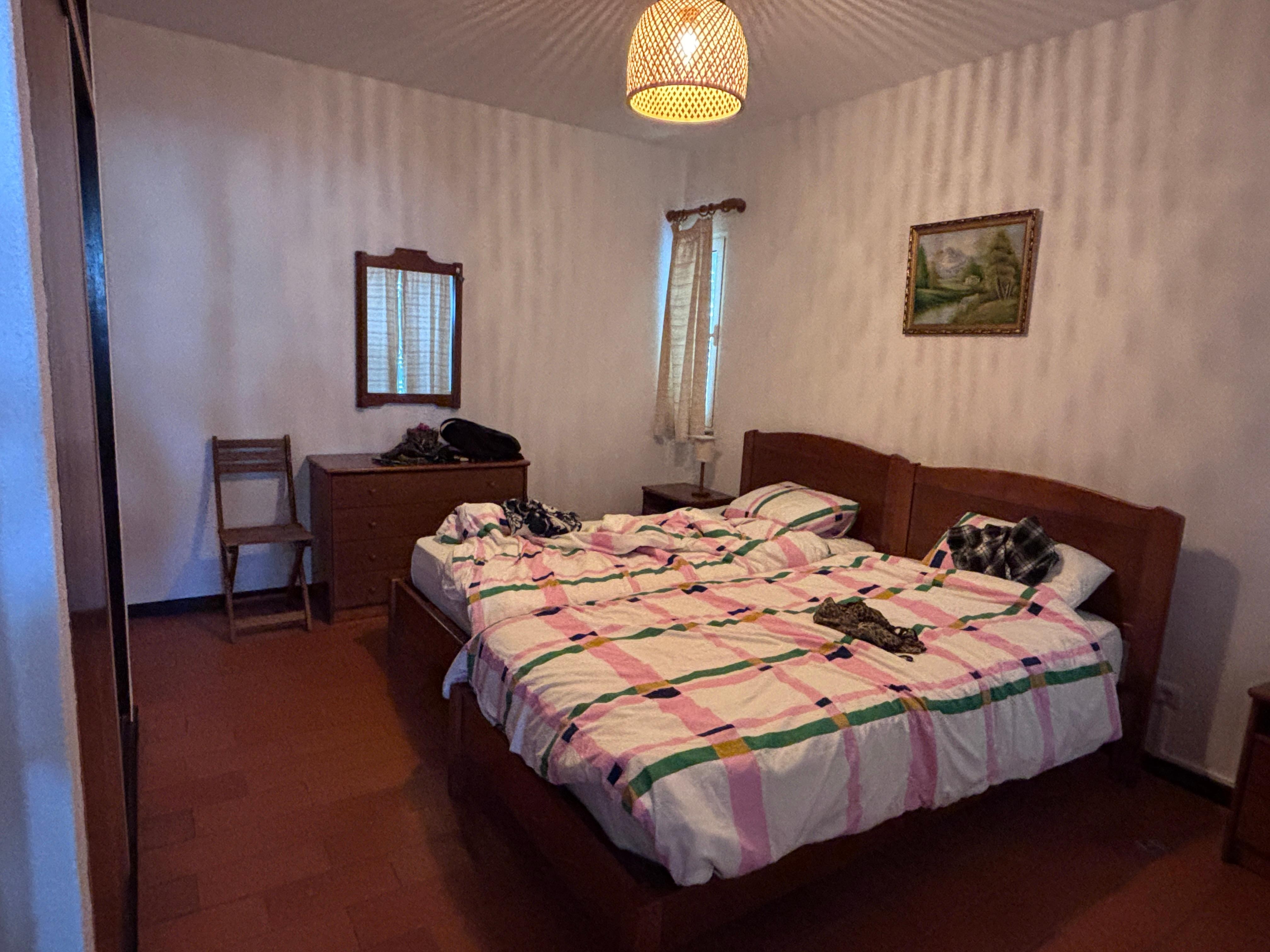 Large twin and double bedroom