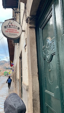 Entrance from the major street