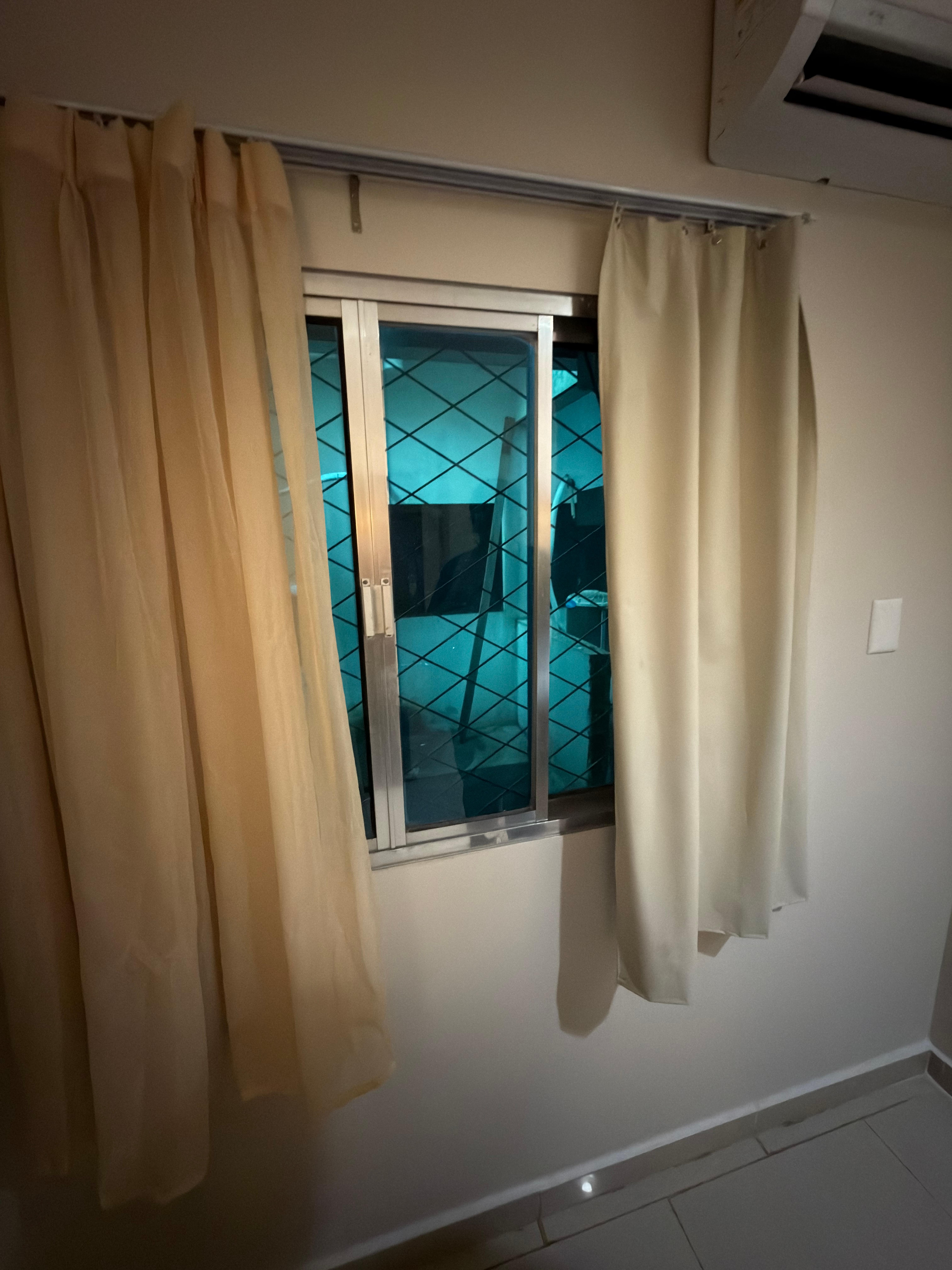 Our room had no access view