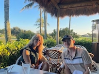 Dinner at Sam Sneads - we walked there from the house