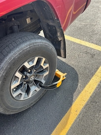 I paid for parking at the hotel and still came outside to a boot