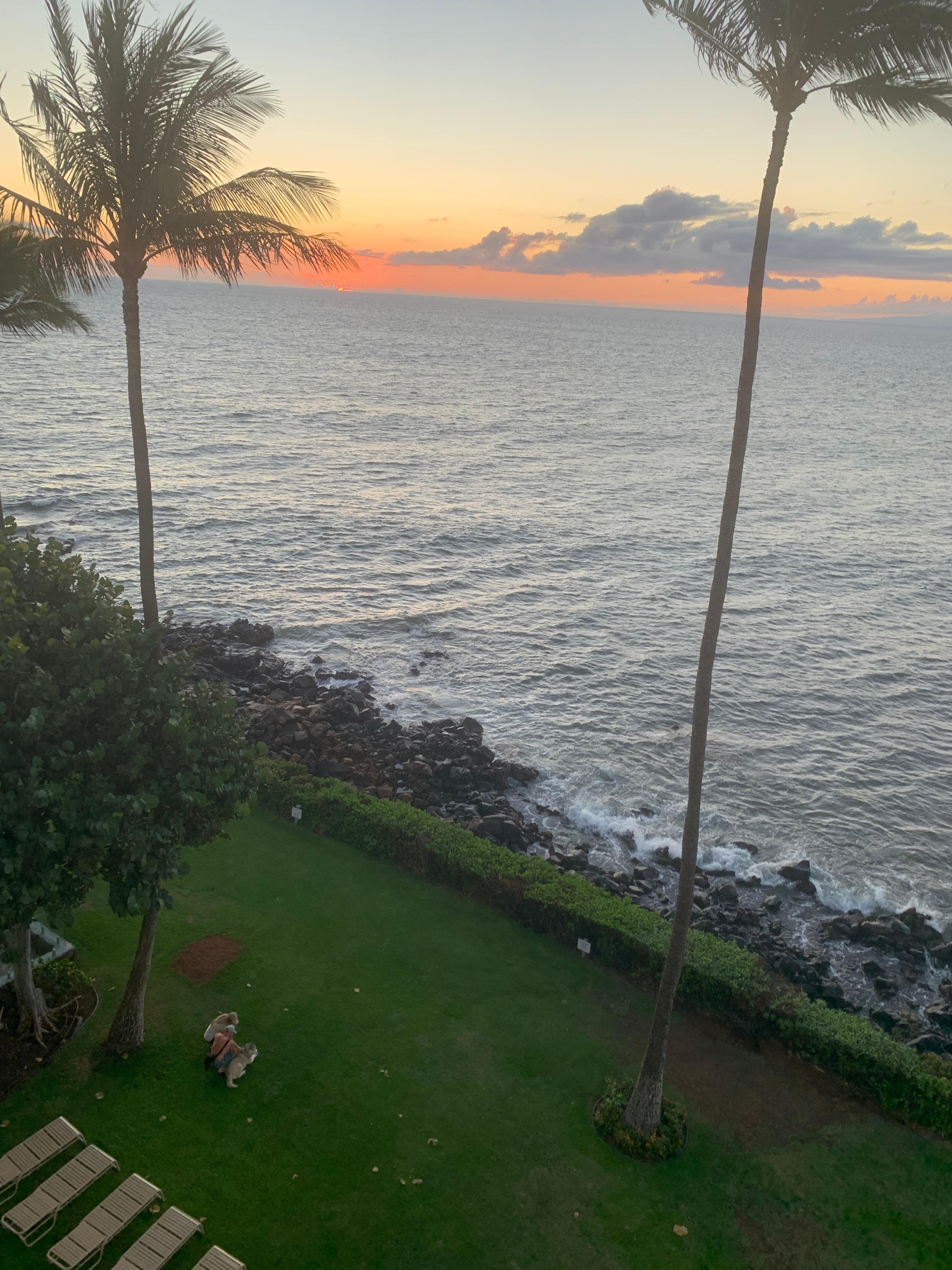 Sunsets are beautiful.  