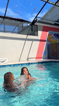 Pool area of 4 bedroom Villa