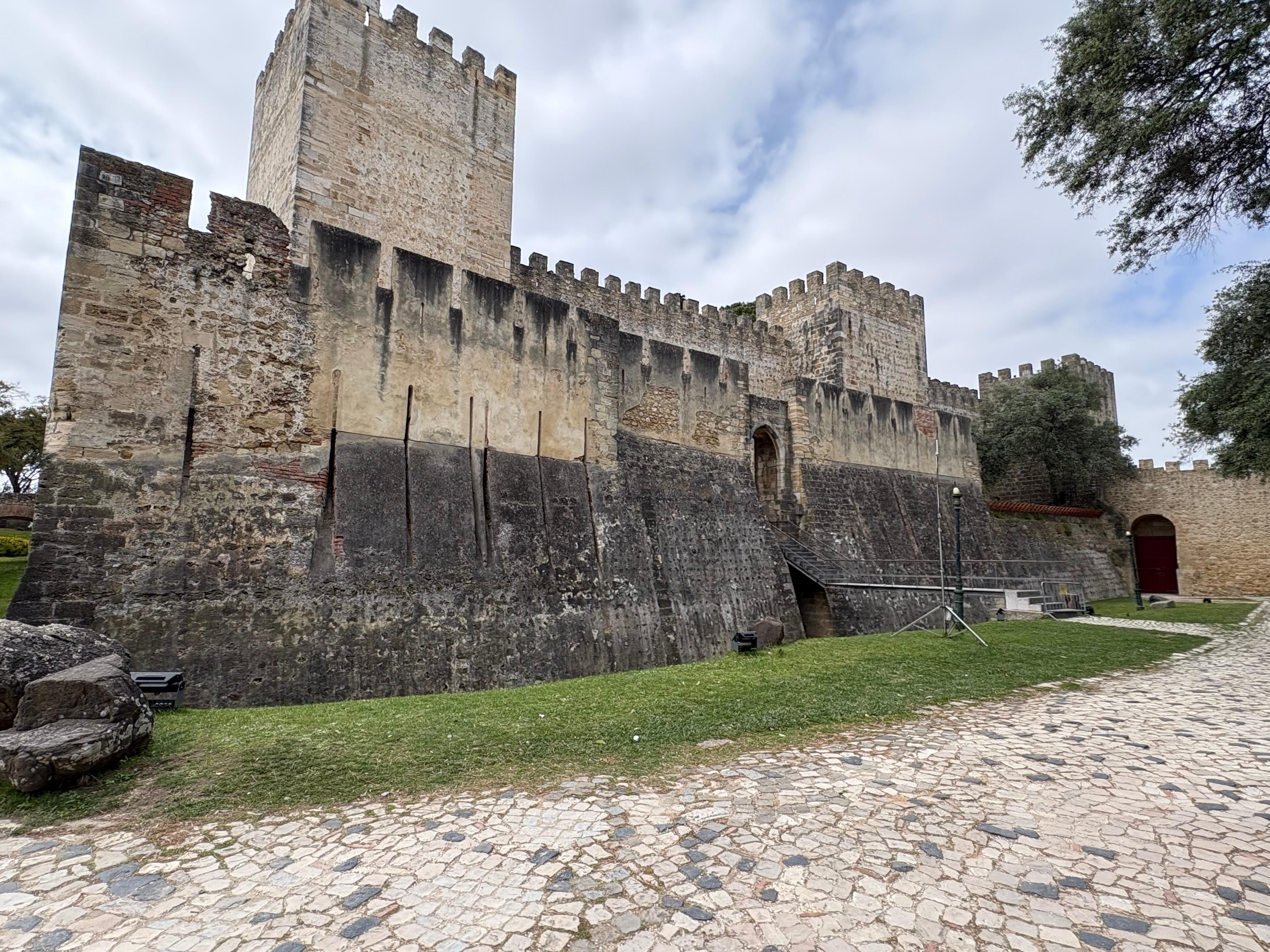 Castle is worth a visit but a trek up or use a tuk tuk or uber