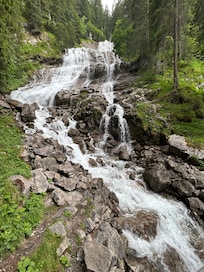Part of the waterfall