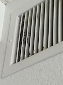 Black vent two different vents