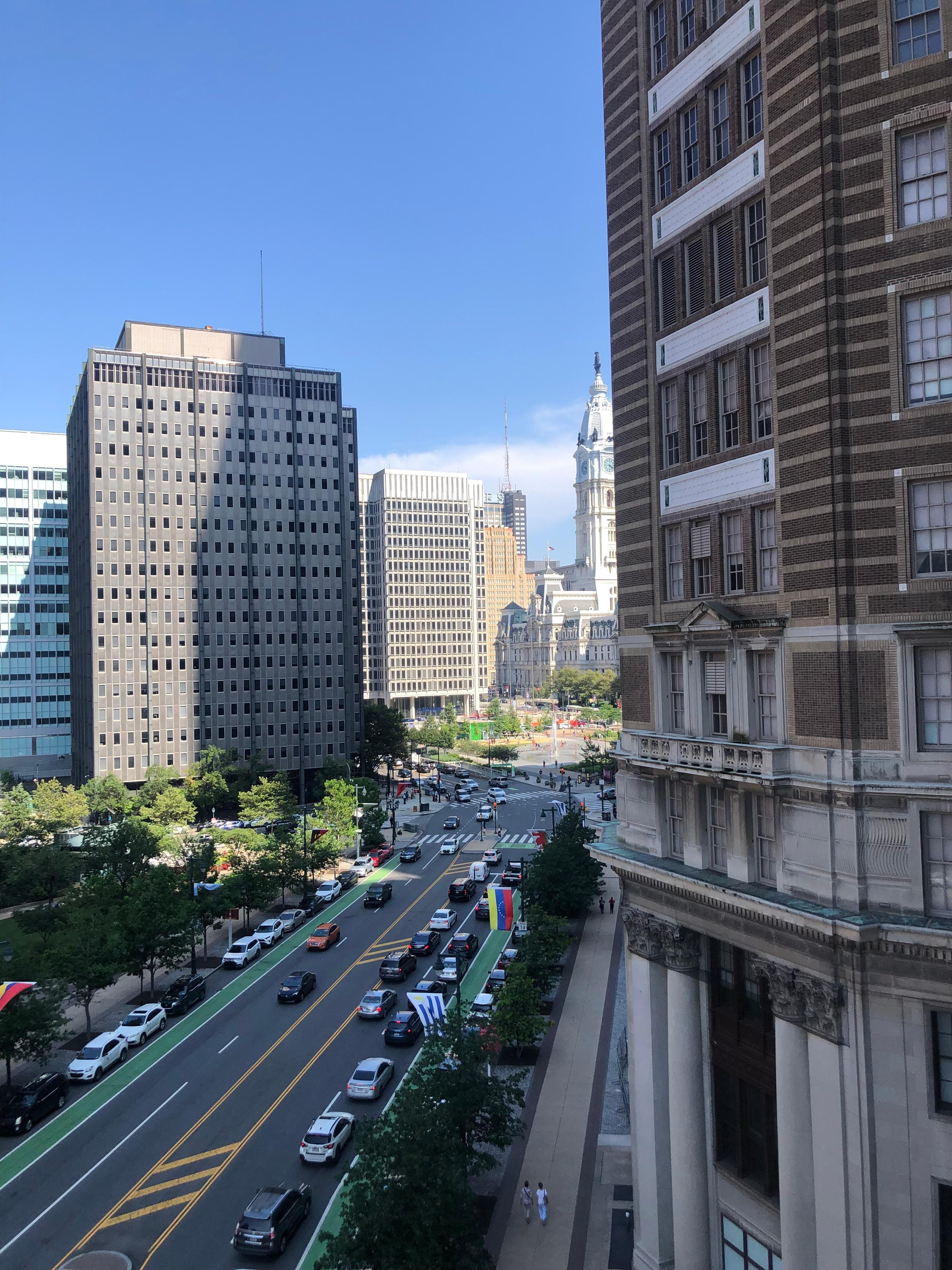 Balcony with a view